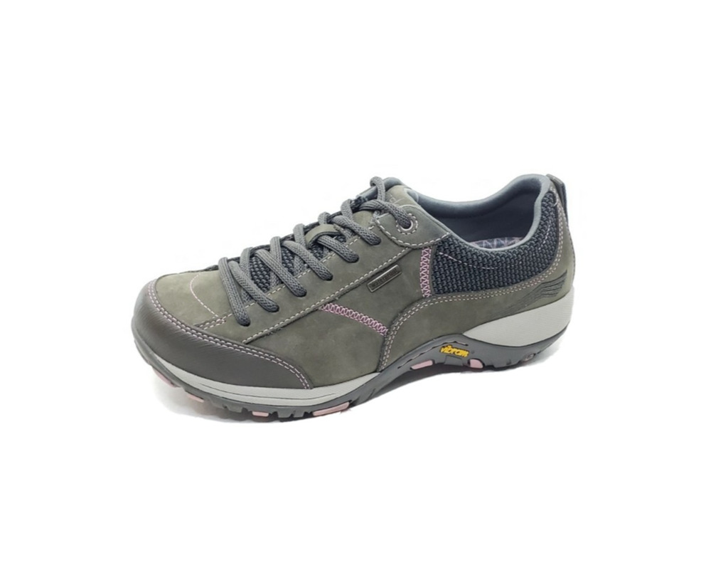 Dansko Paisley Womens Waterproof Walking Shoes Olive Green Gray Pink Size 6